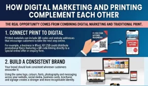 1 Stop Print article - The real opportunity comes from combining digital marketing and traditional print.