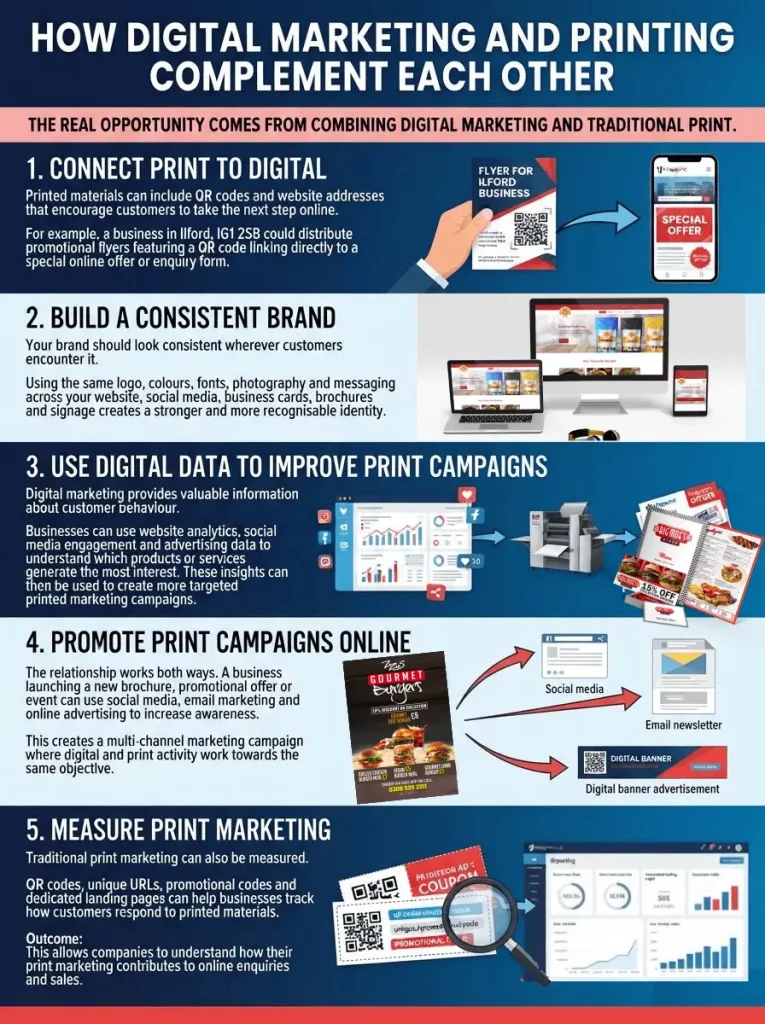 1 Stop Print article - The real opportunity comes from combining digital marketing and traditional print.