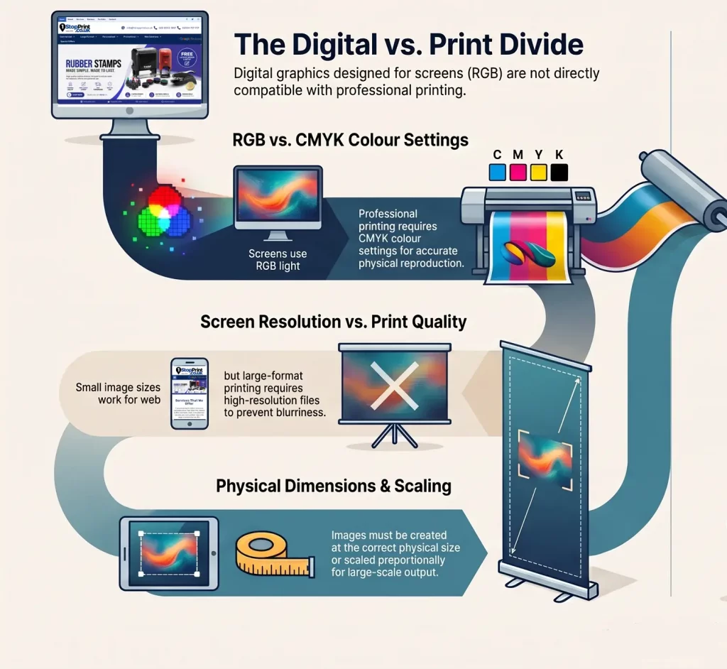 1 Stop Print - digital vs print